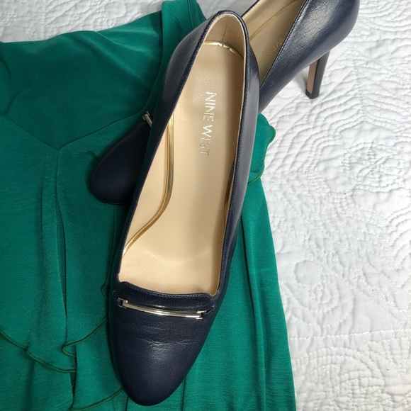 Nine West Shoes - Nine West Navy Pumps